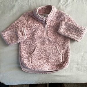 Carter's Light Pink Fleece Kids Pullover